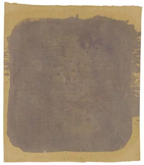 Gotthard Graubner — Ohne Titel (Fließarbeit)
