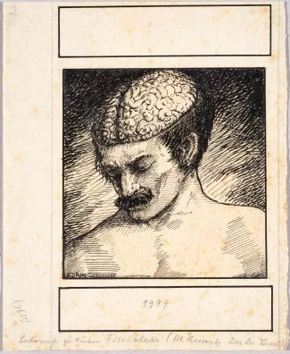 Alfred Kubin — Entwurf zu Dr. Lerne