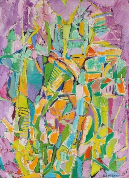 André Lanskoy — Composition (Ohne Titel)
