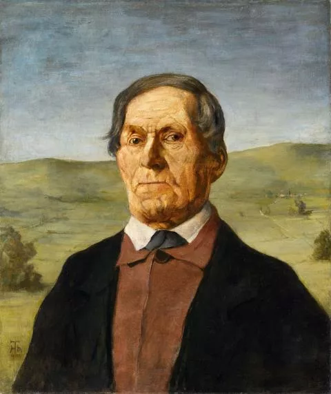 Hans Thoma — Onkel Ludwig Maier