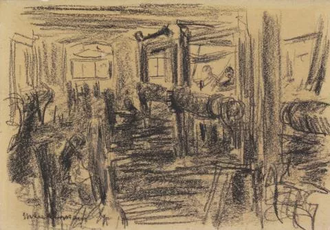 Max Liebermann — Weberei in Laren