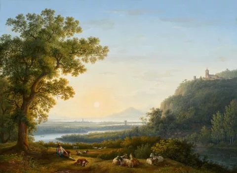 Jakob Philipp Hackert — Flusslandschaft