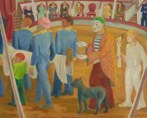 Erich Heckel — Zirkusszene
