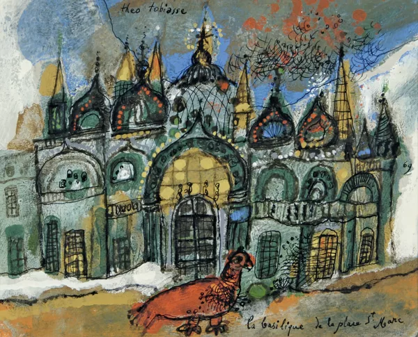 Théo Tobiasse — La basilique de la place St. Marc