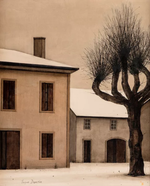 Jacques Deperthes — "Neige" à Genève
