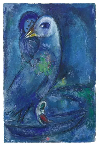 Marc Chagall — L'Oiseau bleu