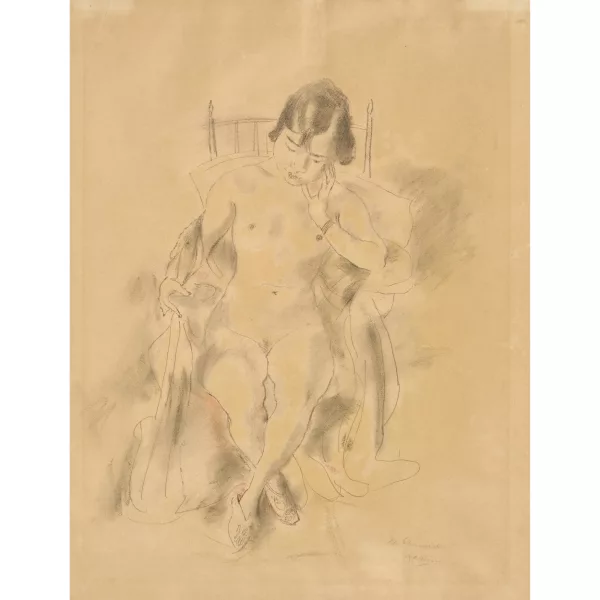 Jules Pascin — "La chinoise".