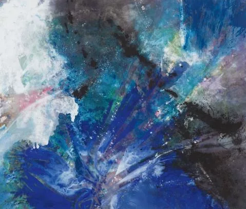 Fred Thieler — Blue sunrise