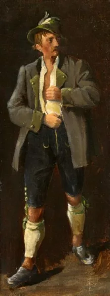 Franz Defregger — Bayerischer Gebirgler