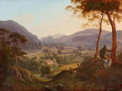 Franz Ludwig Catel — Berglandschaft bei Salzburg