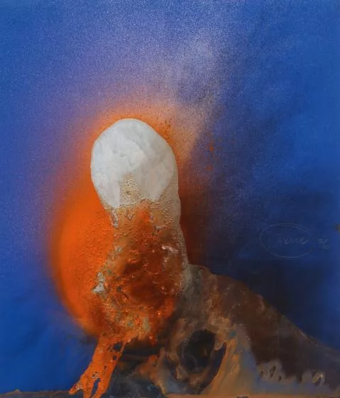 Otto Piene — Leguan