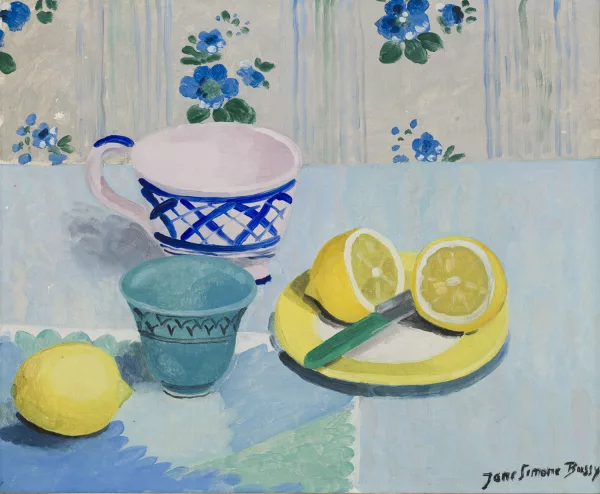 Jane Simone Bussy — Nature morte aux citrons