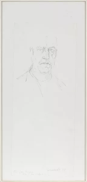 Joannis Avramidis — Portrait d'homme,