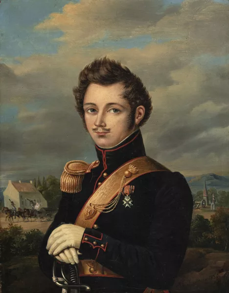 Michel Ghislain Stapleaux — , Portrait de Alfred Baron de Vasserot de Vincy