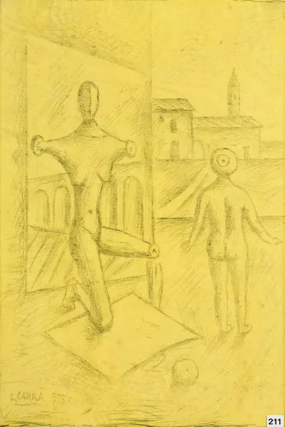 Carlo Carrà — Sans titre,