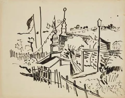 Max Pechstein — Vorstadt