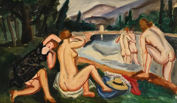 André Favory — Baigneuses