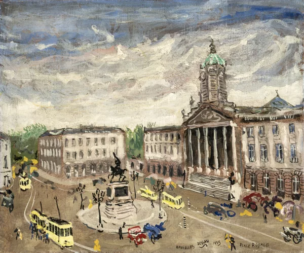 Paul Lucien Dessau — Place royale, Bruxelles