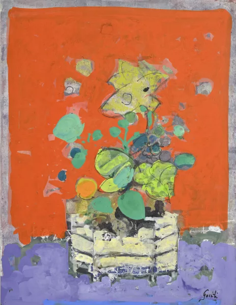Gilles Gorriti — "Fond rouge"