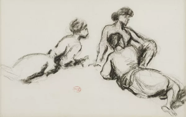 Henri-Edmond Cross — Trois femmes allongées,