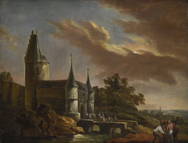 David Teniers le Jeune — Vue d'un château