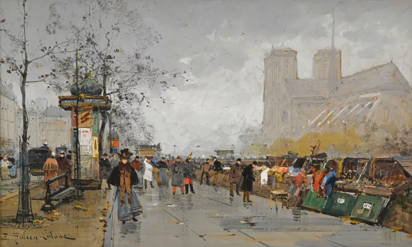 Eugène Galien — Quai Notre-Dame à Paris