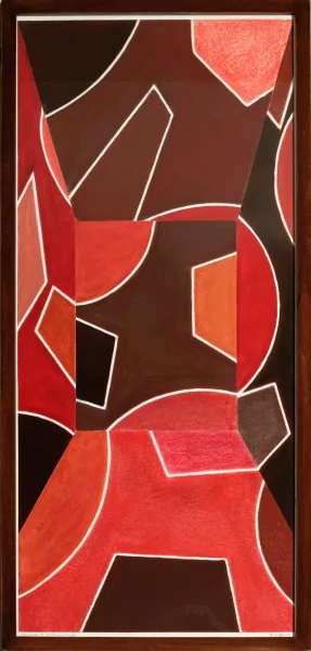 David Tremlett — "Drawing for 5 wall planes #1"