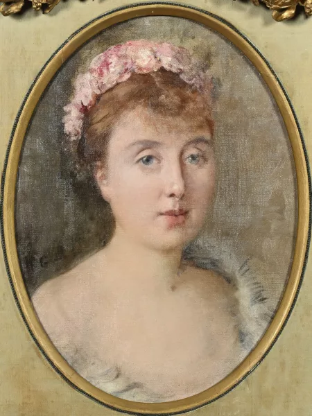 Henri Gervex — Attribué à Henri Gervex — , Portrait d'une élégante
