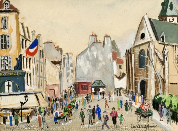 Lucien Génin — Paris, l'église Saint-Médard,