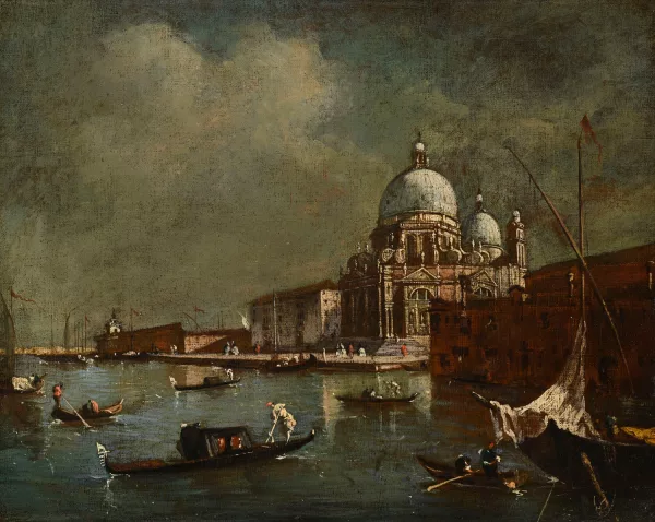 Francesco Guardi — Dans le goût de Francesco Guardi — Santa Maria della Salute