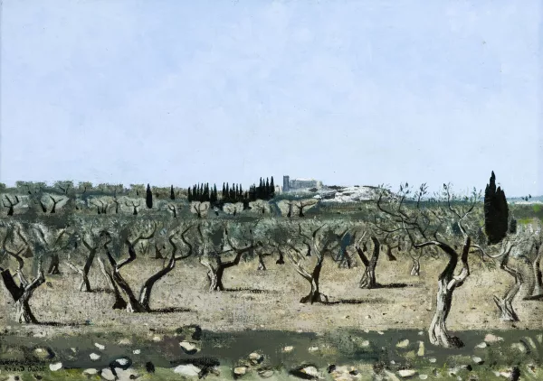 Roland Oudot — Roland Oudot (1897-1981), Les Oliviers à