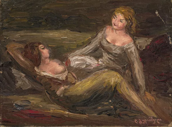 Lado Gudiashvili — La conversation