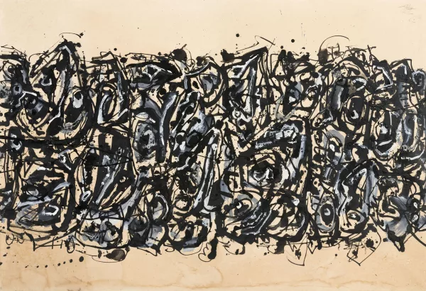 Antonio Saura — "Foule"