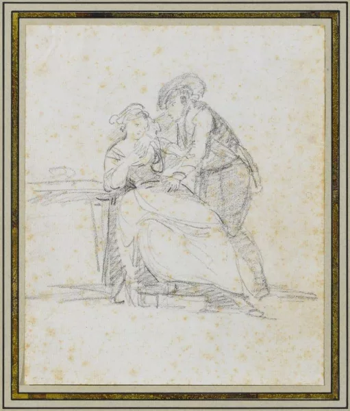 Jean-Honoré Fragonard — Dans le goût de Jean-Honoré Fragonard — Le paysan entreprenant