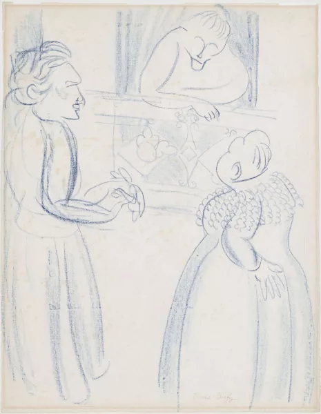 Raoul Dufy — "Les mégères"