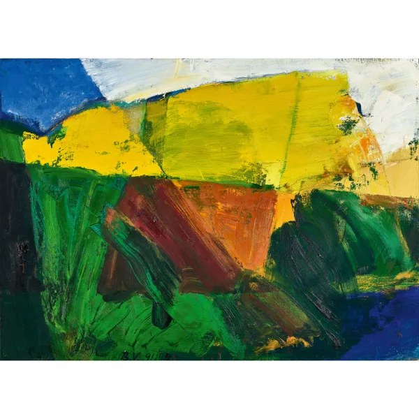 Bernd Völkle — "Malereilandschaft".