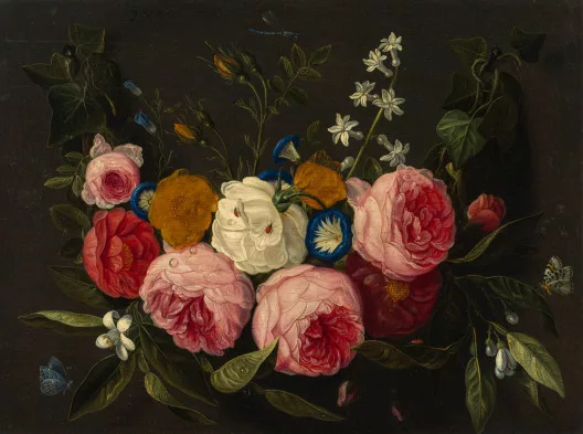 Jan van Kessel le Jeune — Blumengirlande