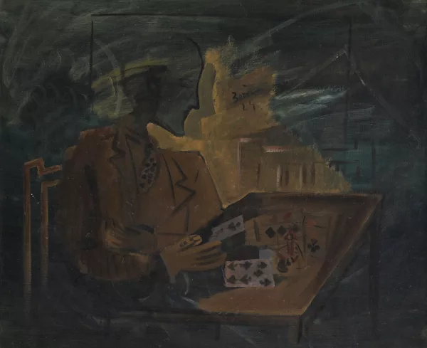 Francisco Bores — Le joueur de cartes