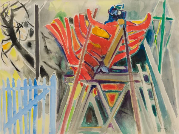 Edouard Pignon — "Chantiers navals"
