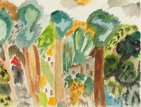 Ernst Wilhelm Nay — Paysage