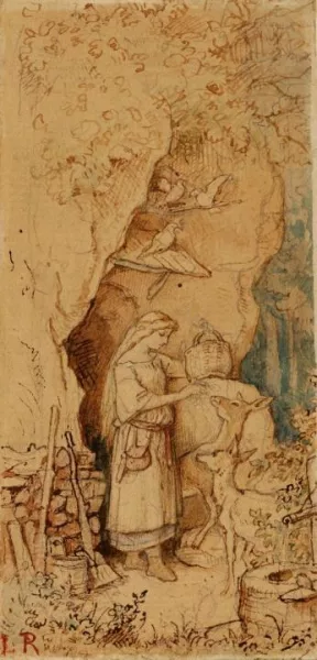 Adrian Ludwig Richter — Schneewittchen