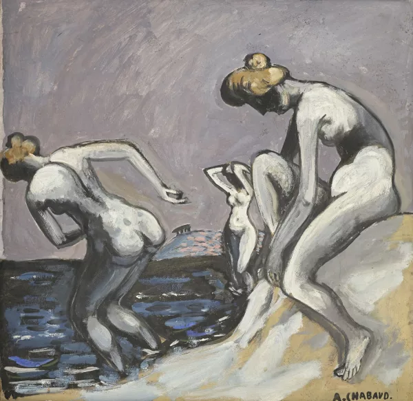 Auguste Chabaud — "Baignade méditerranéenne"