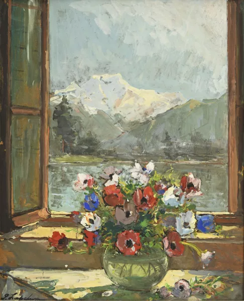 Georgi Aleksandrovich Lapshin — Bouquet de fleurs