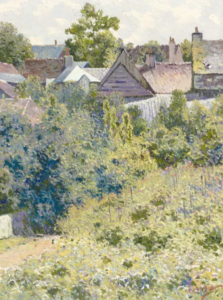 Luc Didier — "Jardin à Savonnières (Indre et Loire)"