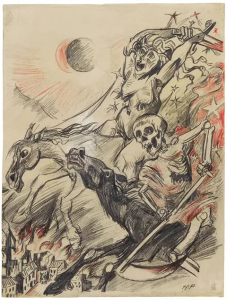 Max Pechstein — Apokalyptische Reiter