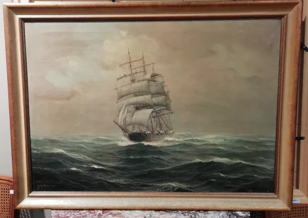 Johannes Holst — 3 mâts en mer,