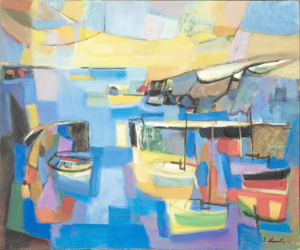 Jean Chevolleau — Le port des vieilles