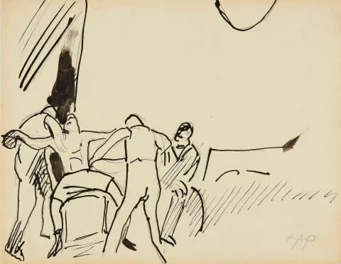 Max Pechstein — Boxpause