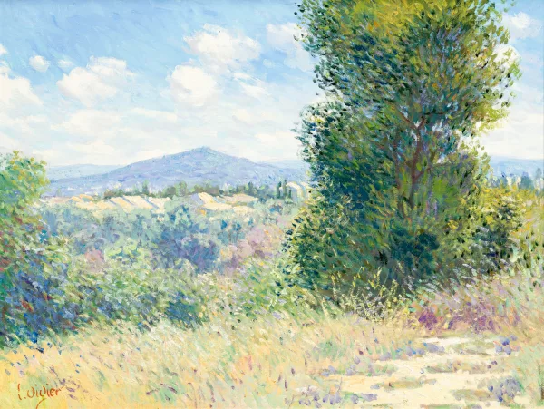 Luc Didier — "Campagne autour d'Eygalière (Bouches du Rhône)"