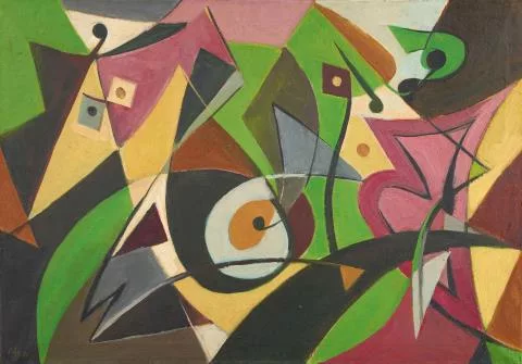 Ernst Wilhelm Nay — Figurale - Phyllis
